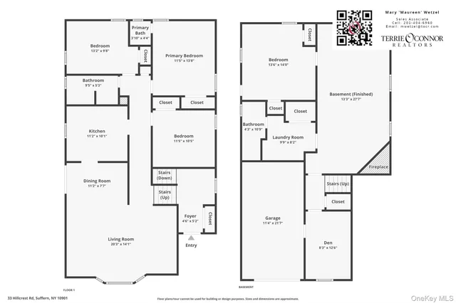 $760,000 | 33 Hillcrest Road, Suffern, NY 10901