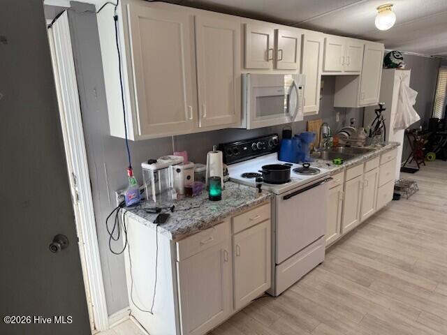 118 Apache Road Harrellsville, NC 27942 - Photo 12 of 18 Kitchen Cabinet Area