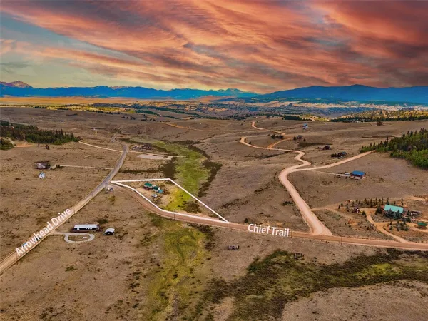 an aerial view of a beach