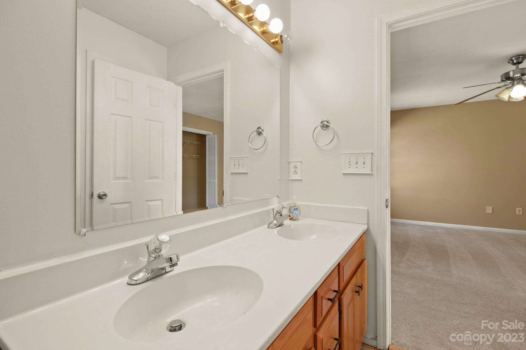 4863 Water Wheel Drive Conover, NC 28613 - Photo 18 of 32 a bathroom with a sink and a mirror