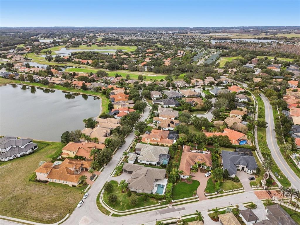 10605 Sabella Drive Trinity, FL 34655 - Photo 72 of 77 an aerial view of a house with a outdoor space