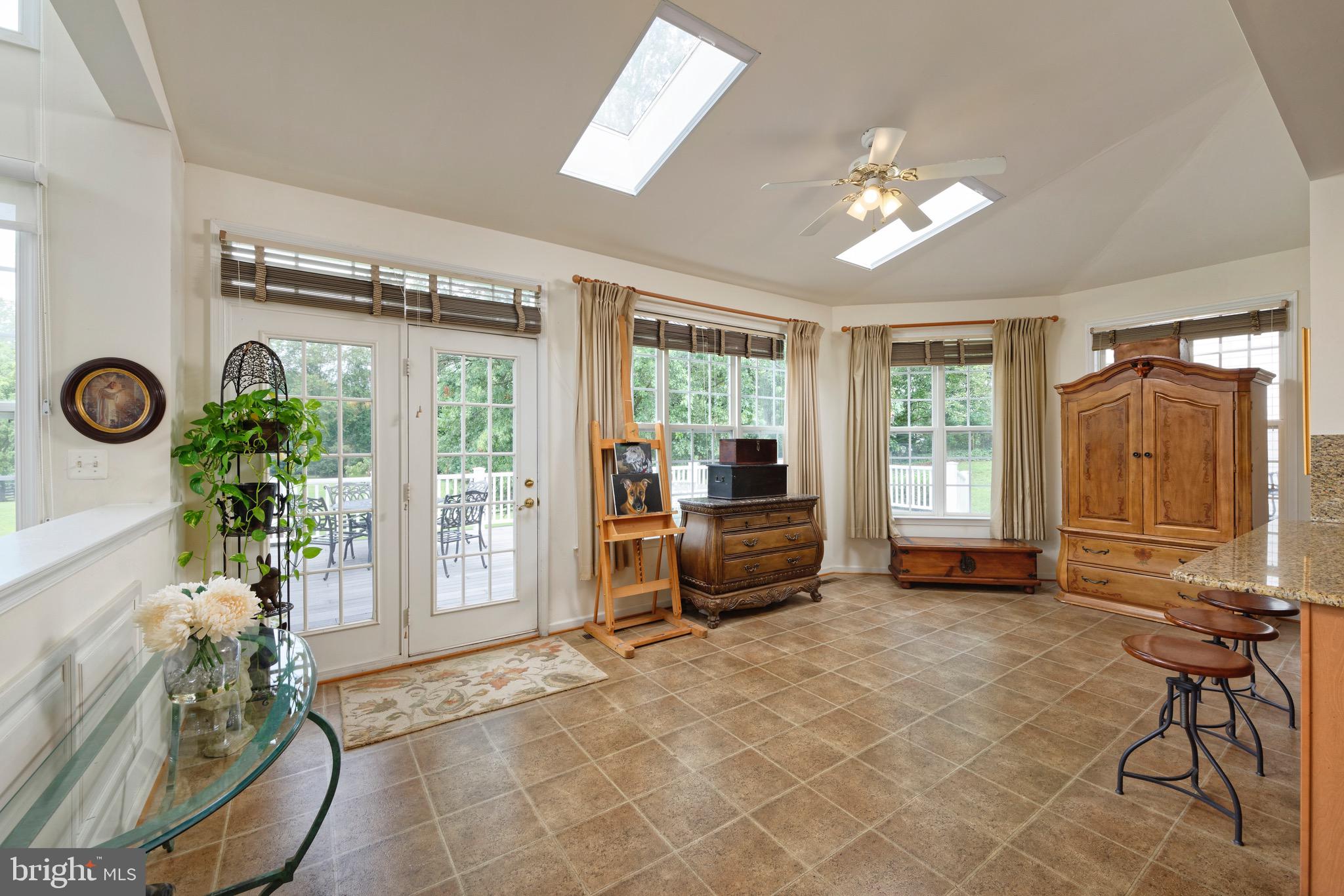 22865 Foxcroft Road Middleburg, VA 20117 - Photo 13 of 112 Breakfast Room has french doors to large deck