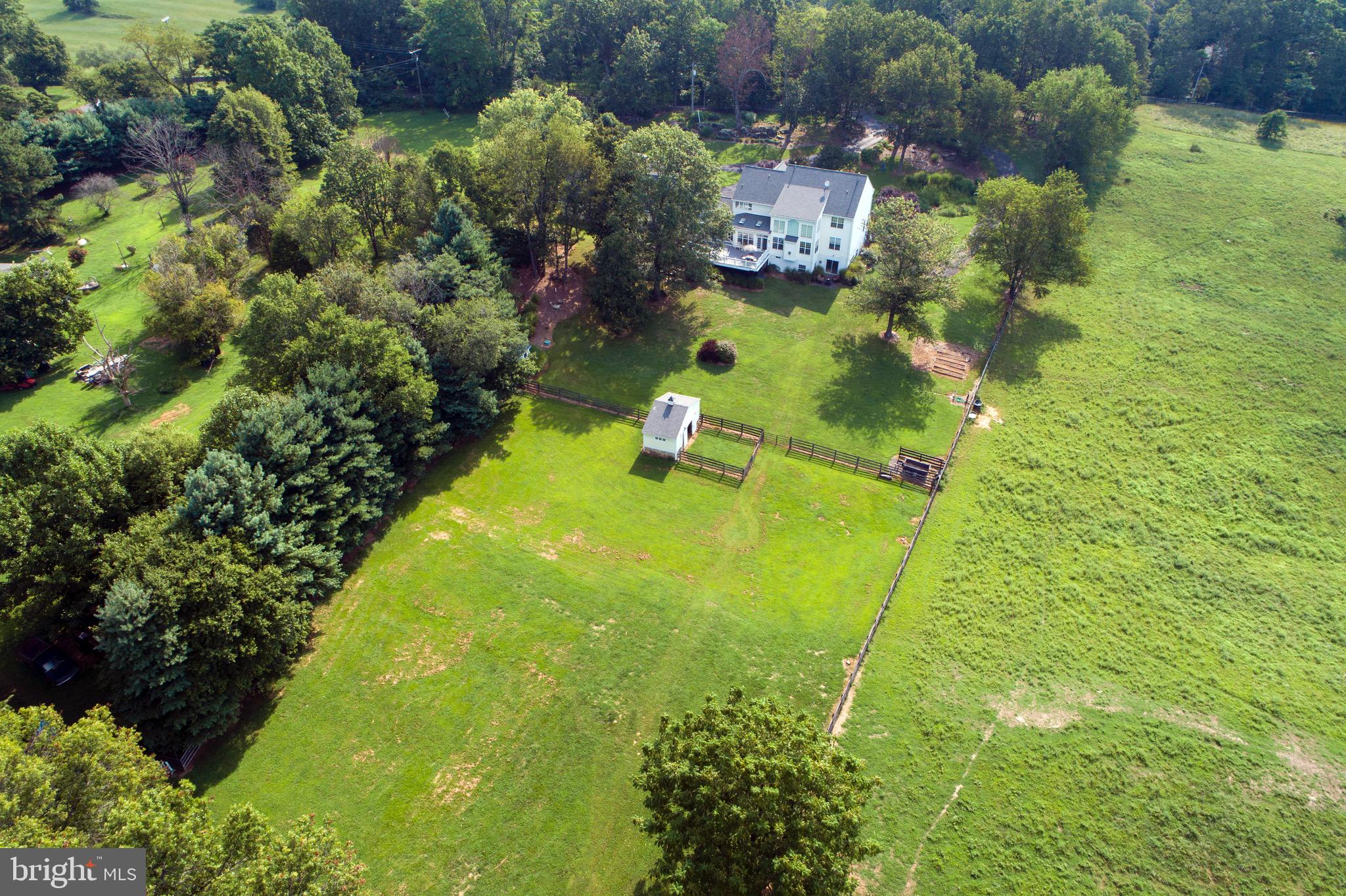 22865 Foxcroft Road Middleburg, VA 20117 - Photo 4 of 112 Aerial view shows open paddocks behind