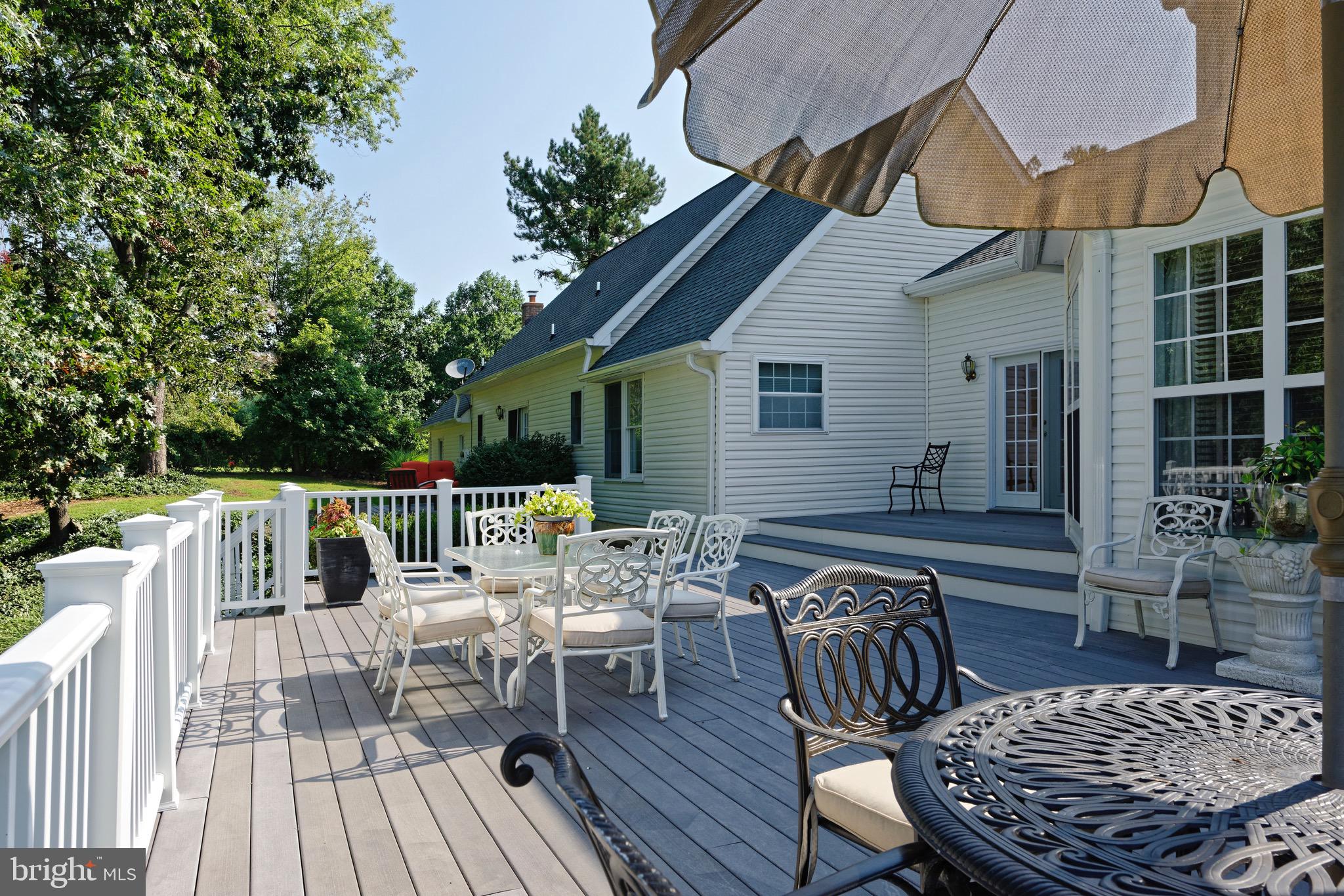 22865 Foxcroft Road Middleburg, VA 20117 - Photo 31 of 112 Gorgeous open Trex deck off back of the house