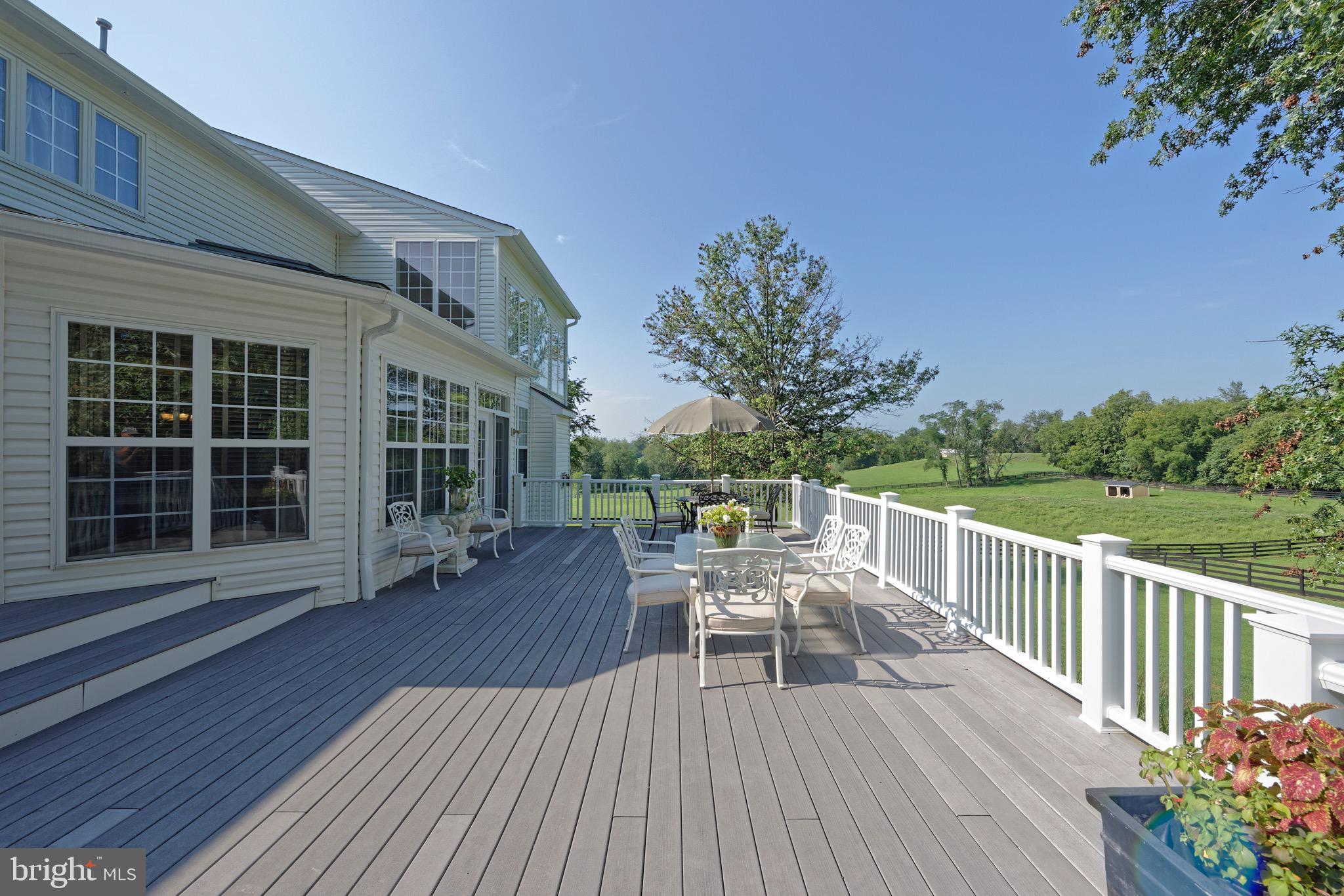 22865 Foxcroft Road Middleburg, VA 20117 - Photo 34 of 112 Plenty of room for tables & sitting areas on deck