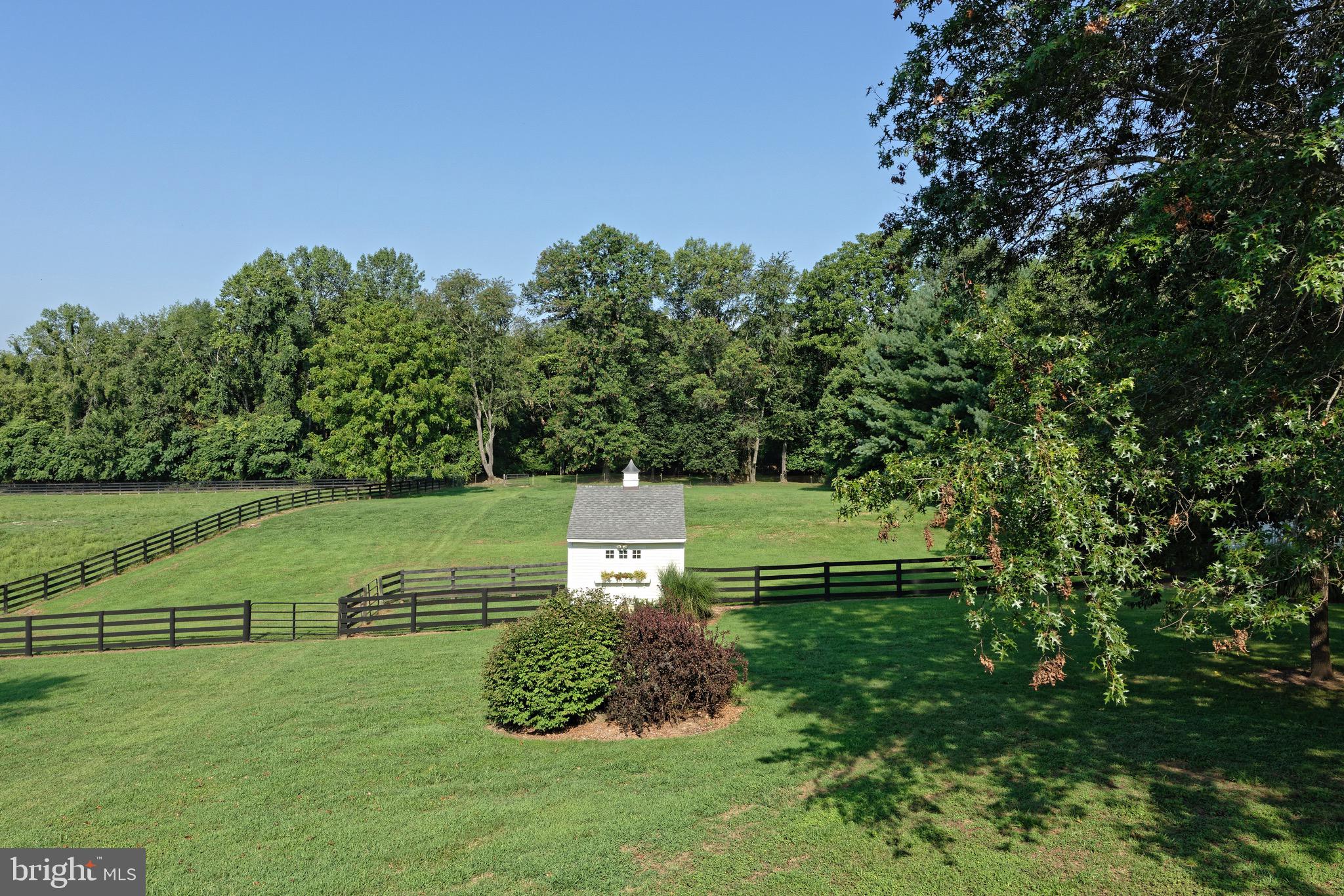 22865 Foxcroft Road Middleburg, VA 20117 - Photo 35 of 112 View toward 2-stall barn and paddocks