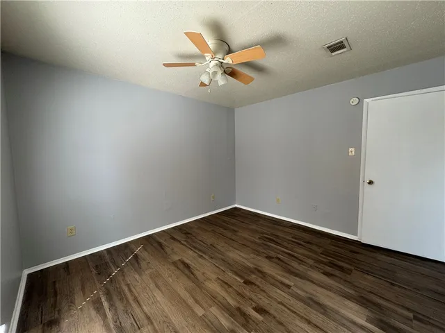 wooden floor in an empty room