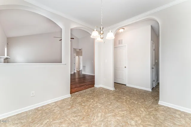 wooden floor in an empty room