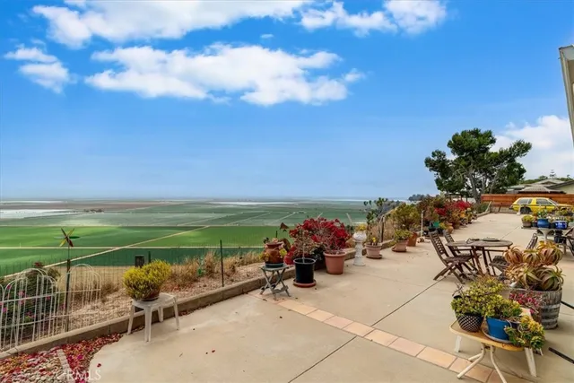 a view of a golf course with a lake