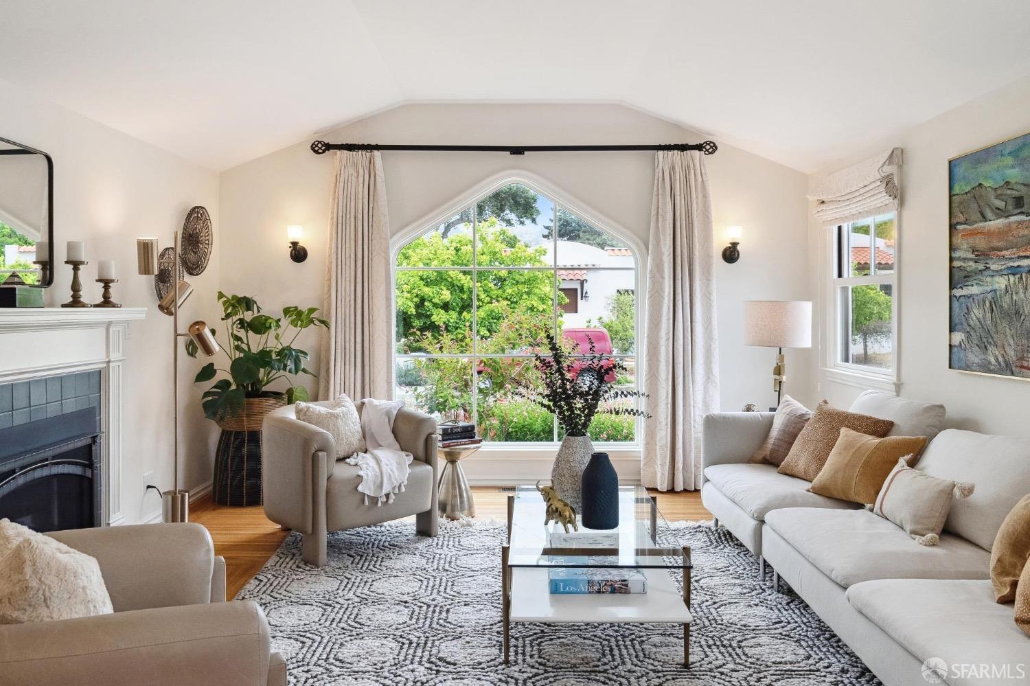 508 Talbot Avenue Albany, CA 94706 - Photo 3 of 66 a living room with furniture and a large window