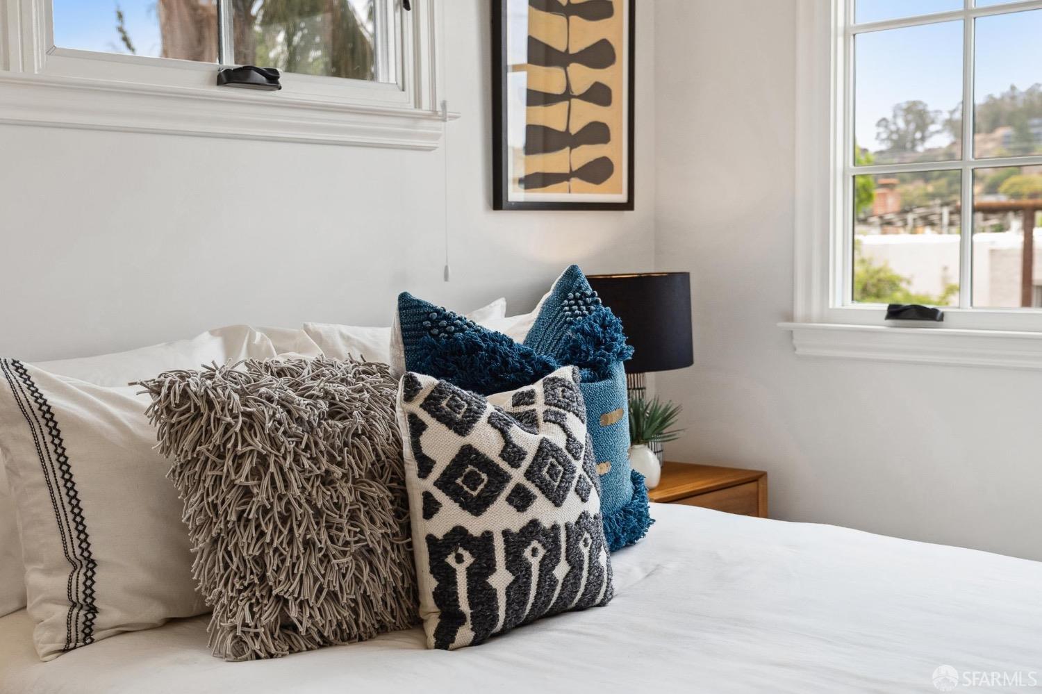 508 Talbot Avenue Albany, CA 94706 - Photo 49 of 66 a bedroom with a bed and a window