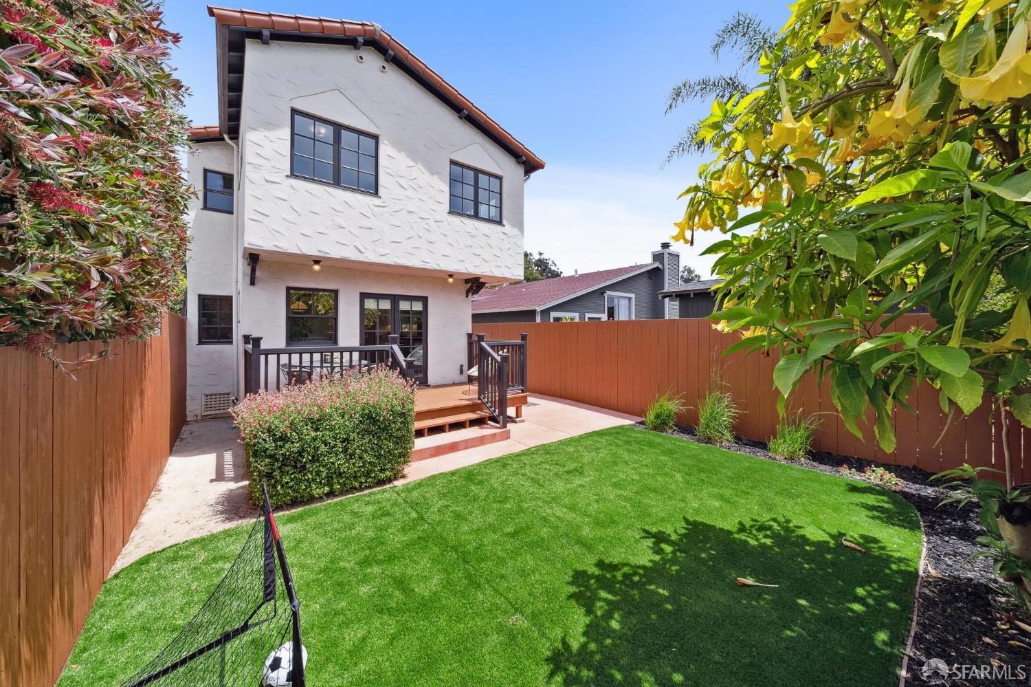 508 Talbot Avenue Albany, CA 94706 - Photo 55 of 66 a view of a house with a yard and sitting area