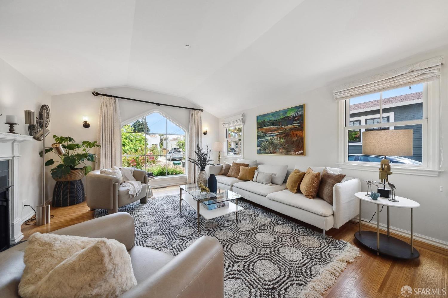 508 Talbot Avenue Albany, CA 94706 - Photo 6 of 66 a living room with furniture and a large window