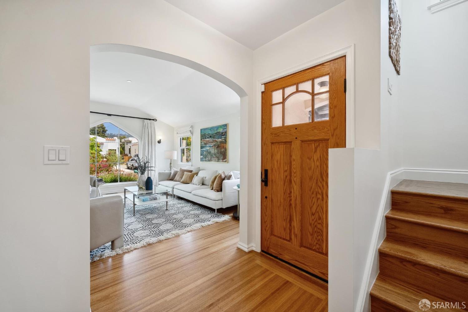 508 Talbot Avenue Albany, CA 94706 - Photo 9 of 66 a living room with furniture and a window
