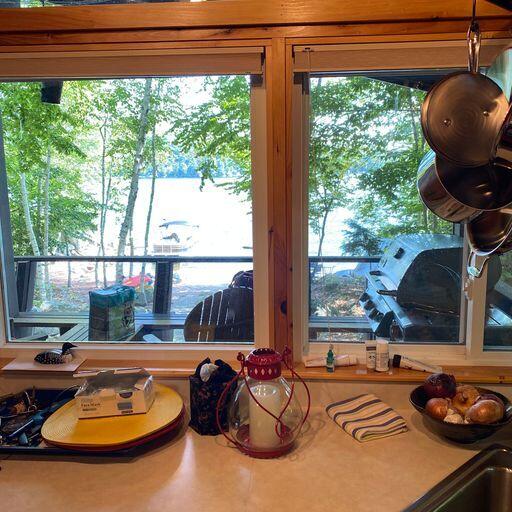 35 Leisure Lane Standish, ME 04084 - Photo 7 of 40 View from kitchen