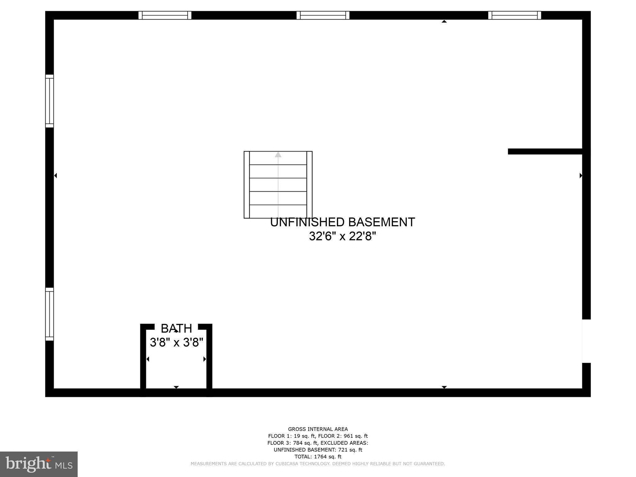 2800 Russell Road Alexandria, VA 22305 - Photo 47 of 48 Basement Floor Plan