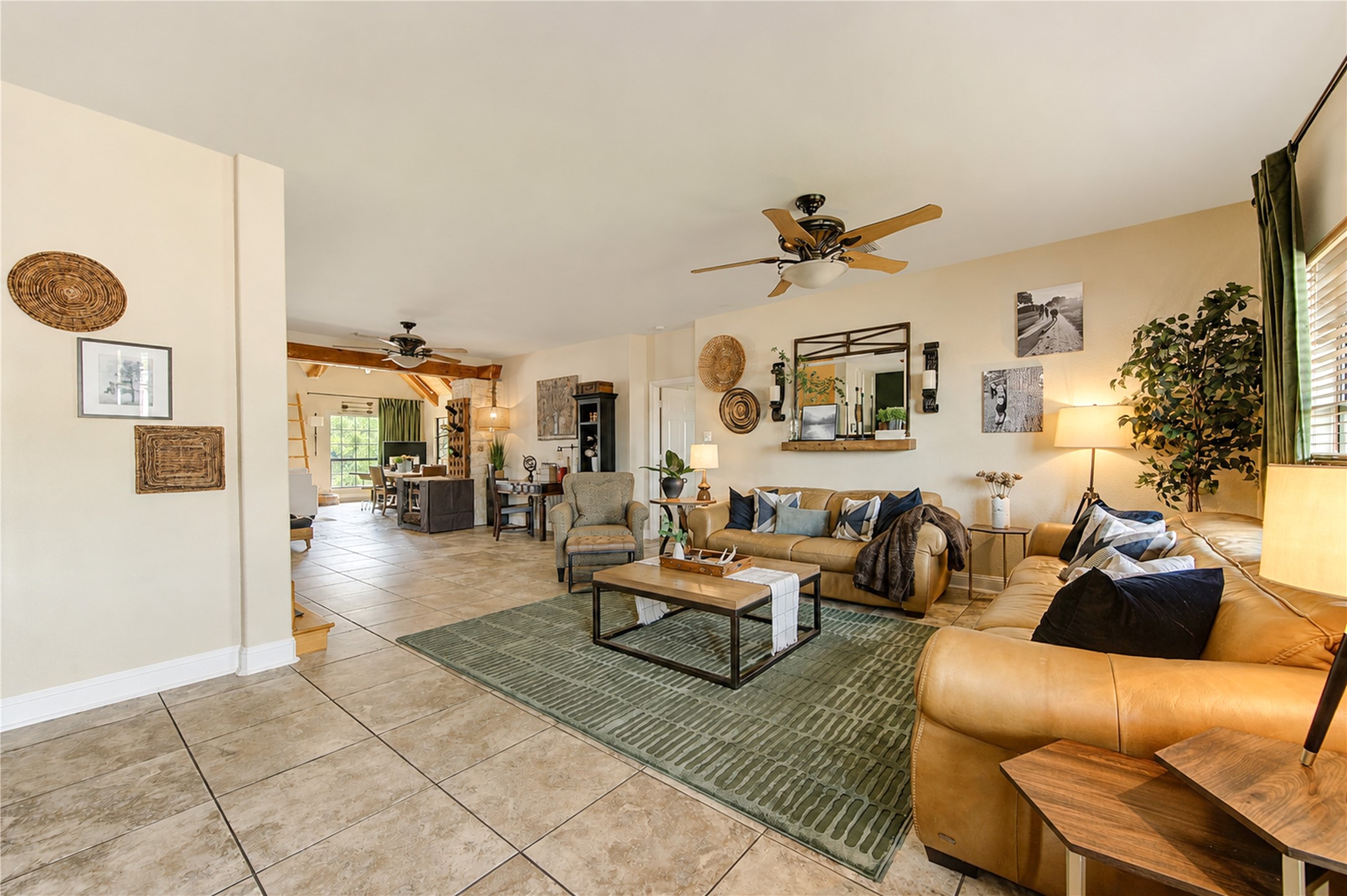22313 Chapman Road Hempstead, TX 77445 - Photo 16 of 50 The Family Room is located off the Great Room and kitchen.