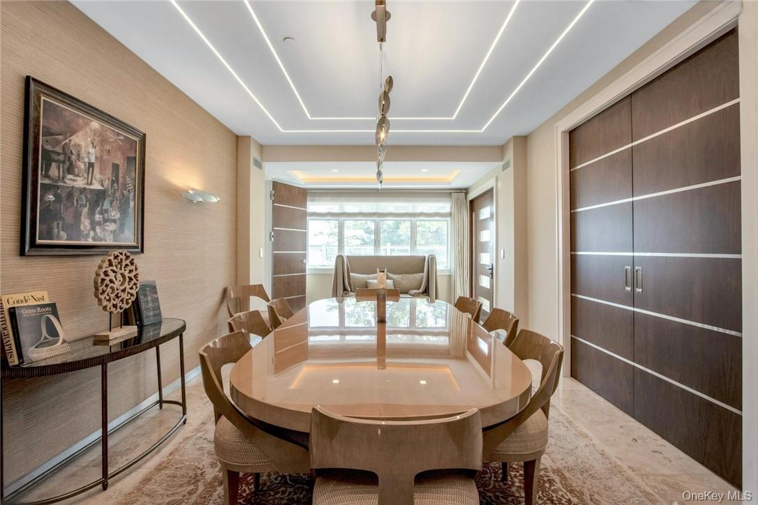 74 River Road Nyack, NY 10960 - Photo 14 of 36 a dining room with furniture and window