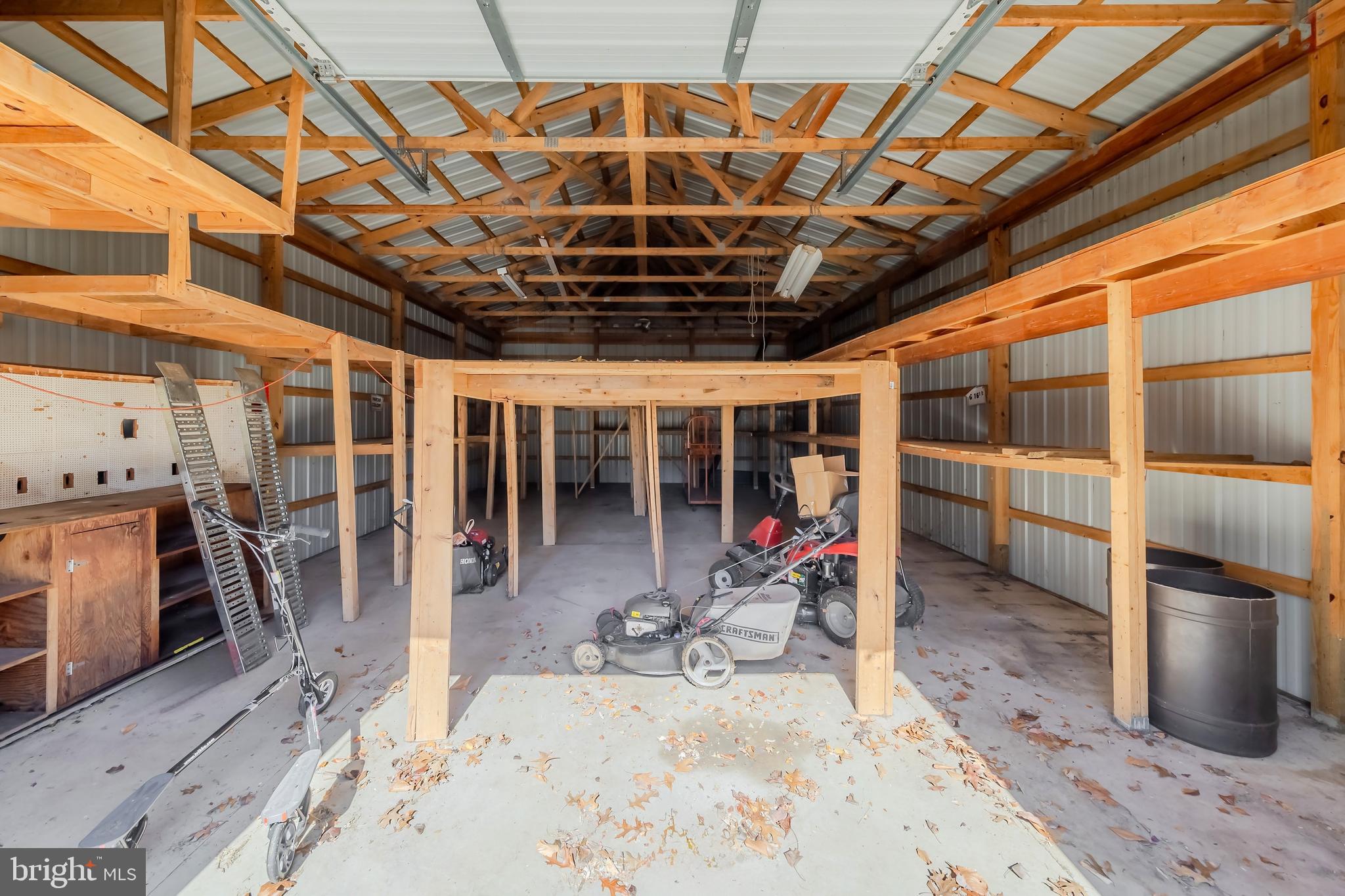 289 Stewart Road Allentown, NJ 08501 - Photo 20 of 41 Interior of Pole Barn