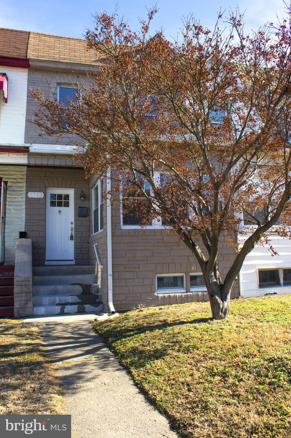 1743 Portship Road Baltimore, MD 21222 - Photo 30 of 30 a front view of house with yard