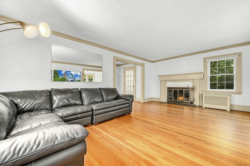 41 Flagg Street Worcester, MA 01602 - Photo 15 of 31 a living room with furniture and a fireplace