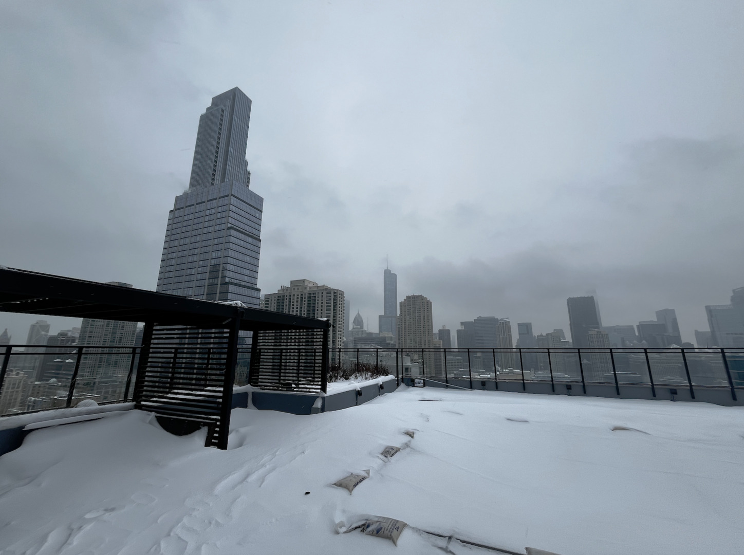 833 North Clark Street, Unit 2408 Chicago, IL 60610 - Photo 20 of 21 a view of roof deck with city view