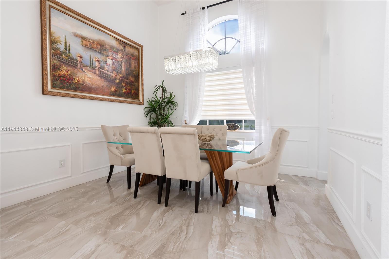 19250 Southwest 30th Street, Unit 50 Miramar, FL 33029 - Photo 30 of 61 a view of a dining room with furniture and wooden floor