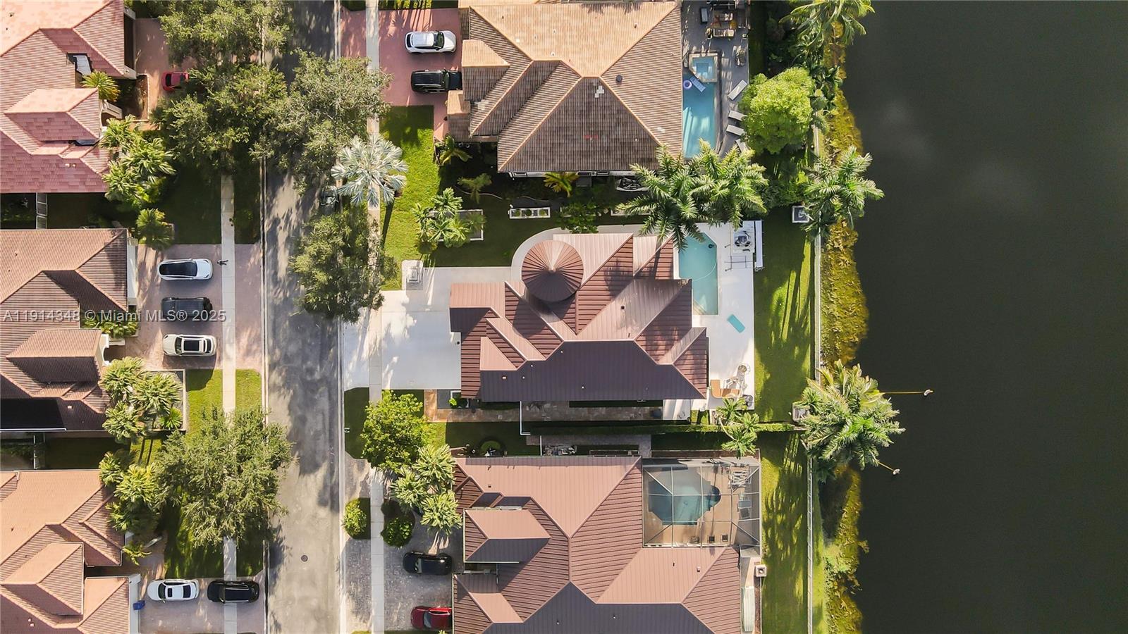 19250 Southwest 30th Street, Unit 50 Miramar, FL 33029 - Photo 7 of 61 an aerial view of a house with a yard and swimming pool