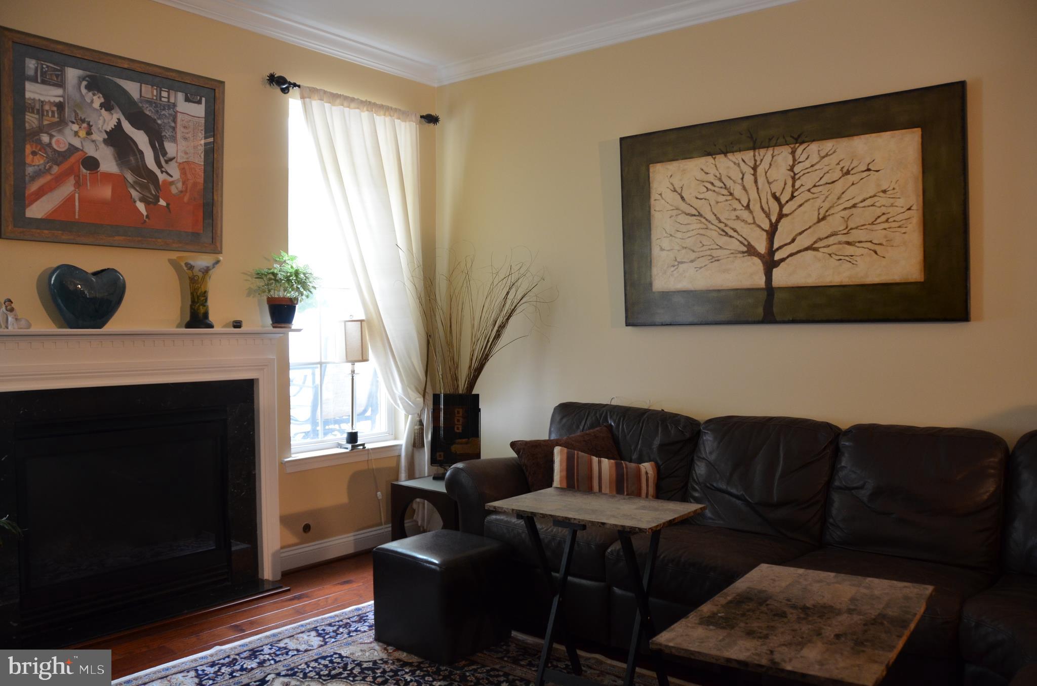 113 Warwick Road Princeton Junction, NJ 08550 - Photo 6 of 31 a living room with furniture and a fireplace