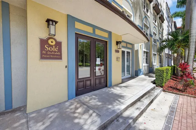 a sign that is on a tree