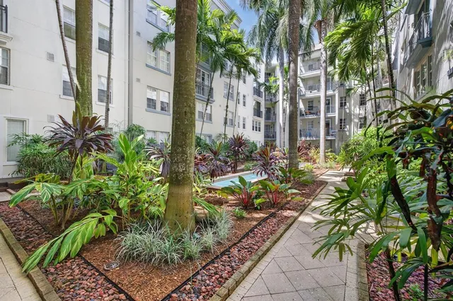 a view of a terrace with sitting area