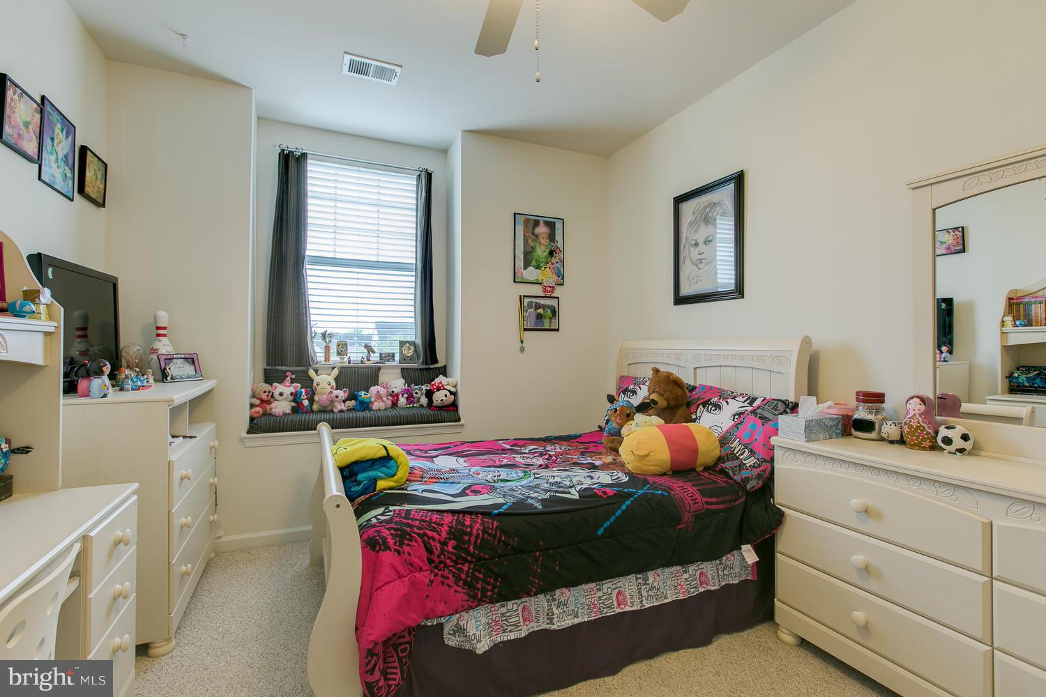 42 Short Branch Road Stafford, VA 22556 - Photo 20 of 26 a bedroom with a bed large window and dresser