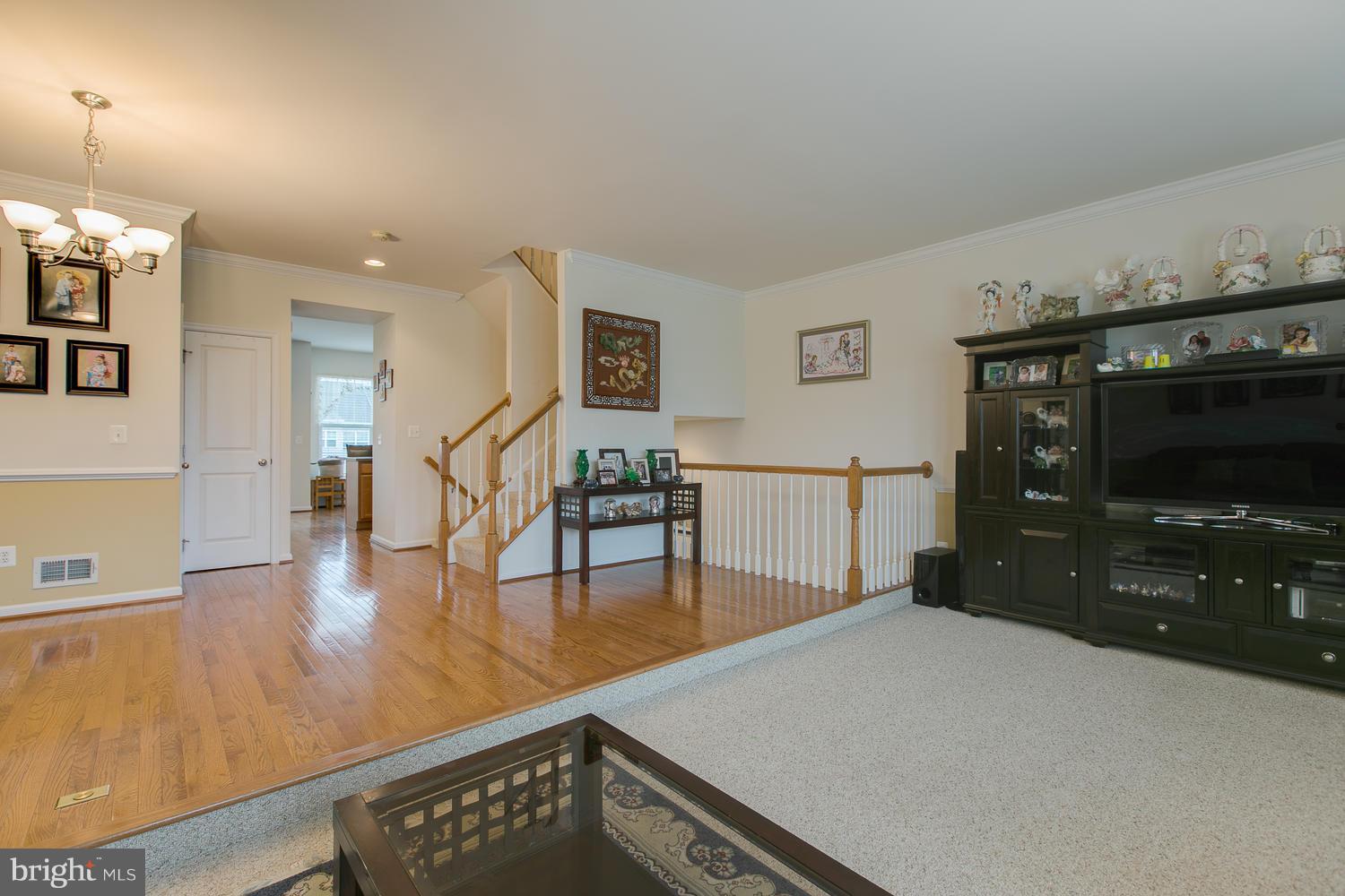 42 Short Branch Road Stafford, VA 22556 - Photo 7 of 26 a living room with furniture and a flat screen tv
