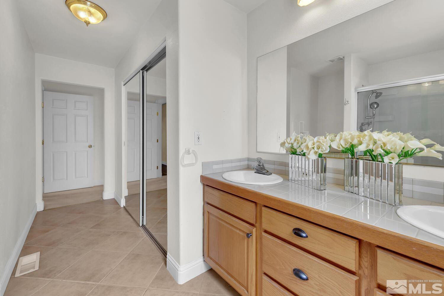 1031 University Ridge Drive Reno, NV 89512 - Photo 21 of 38 a room with sink and mirror