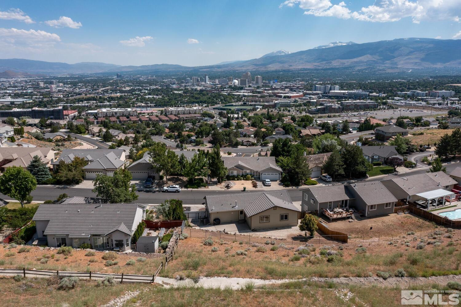 1031 University Ridge Drive Reno, NV 89512 - Photo 3 of 38 an aerial view of a