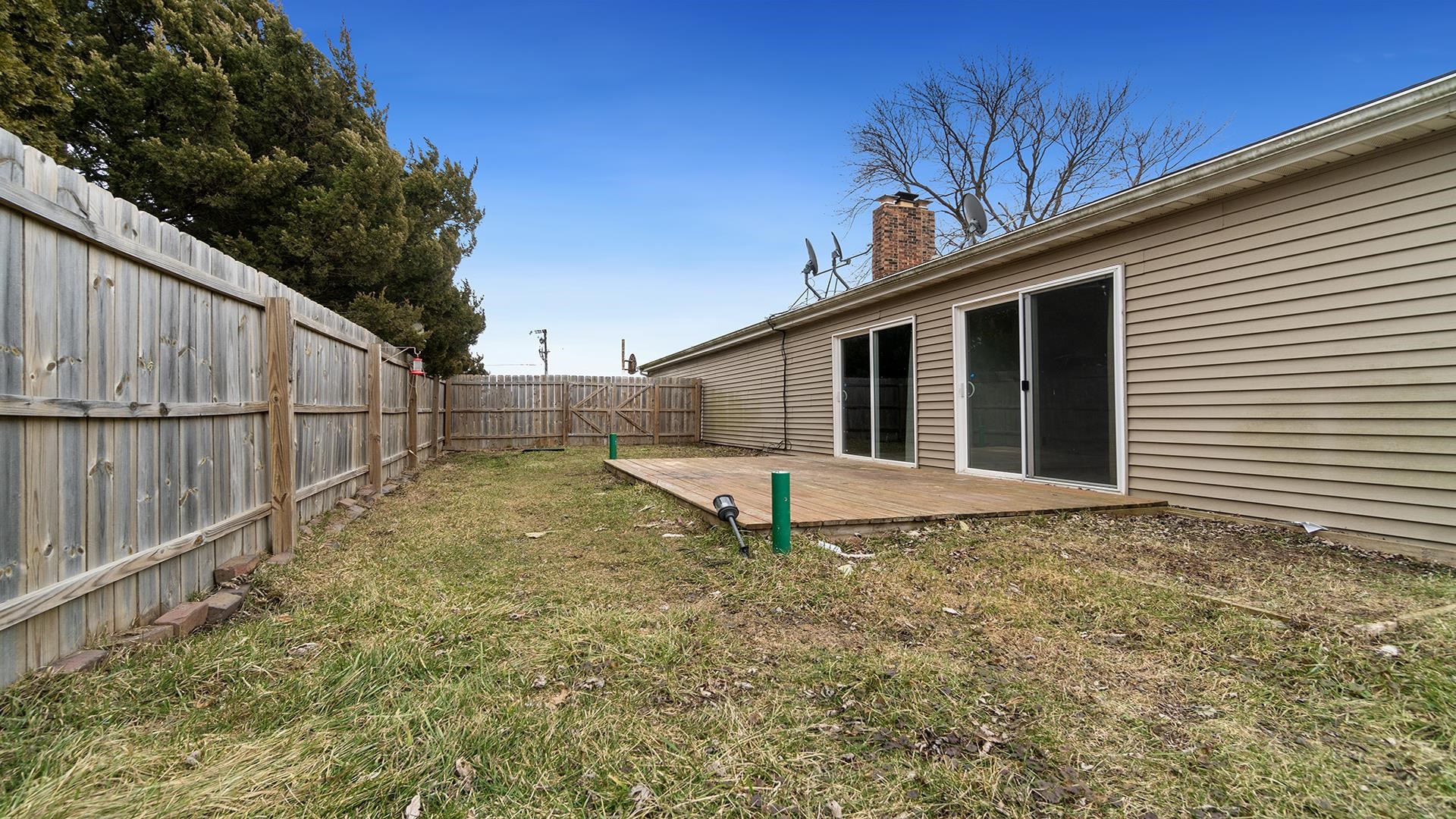 8446 South Main Street Rochelle, IL 61068 - Photo 25 of 29 a view of a backyard