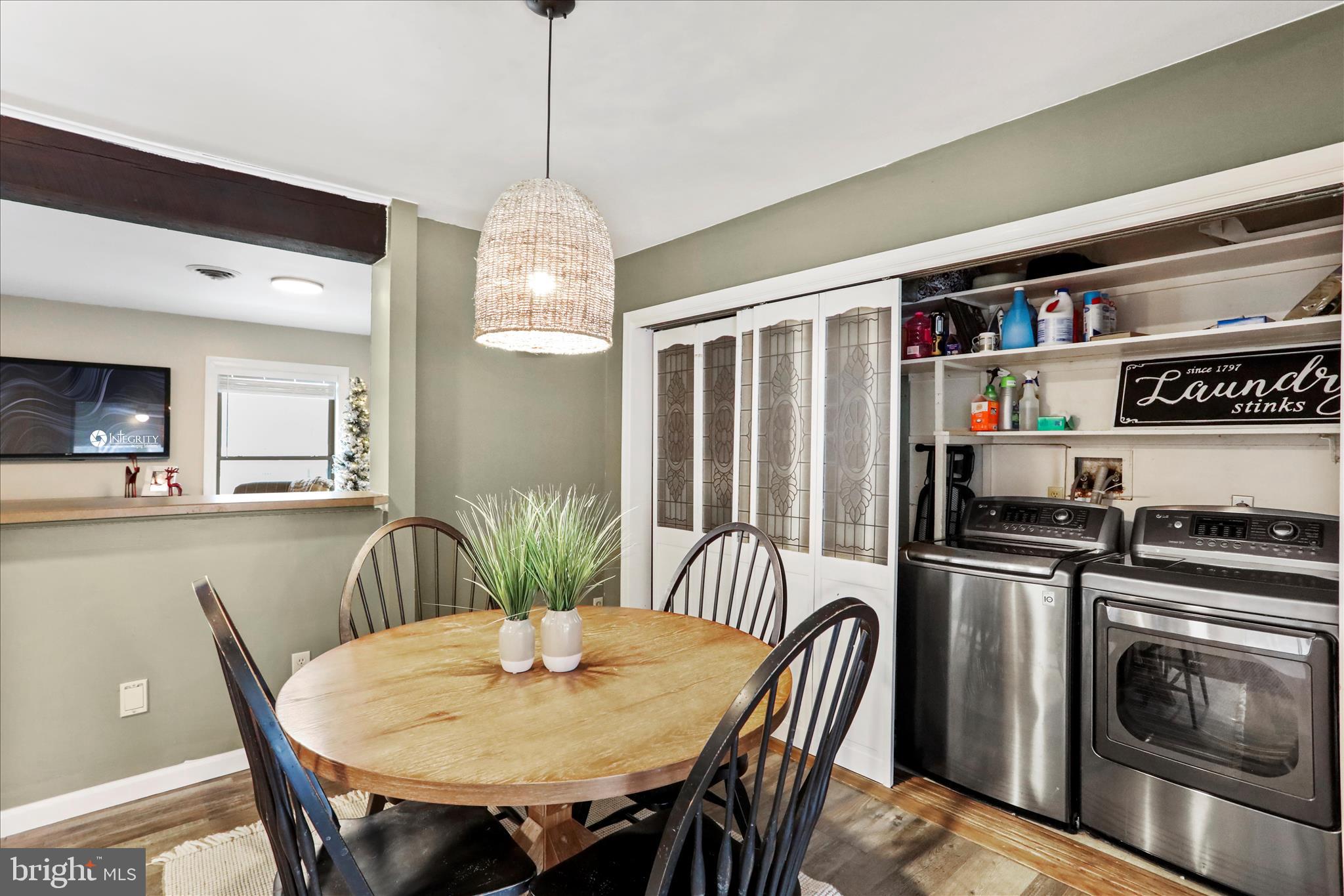 7879 Talhelm Road Chambersburg, PA 17202 - Photo 24 of 43 a view of a dining room with furniture window and wooden floor