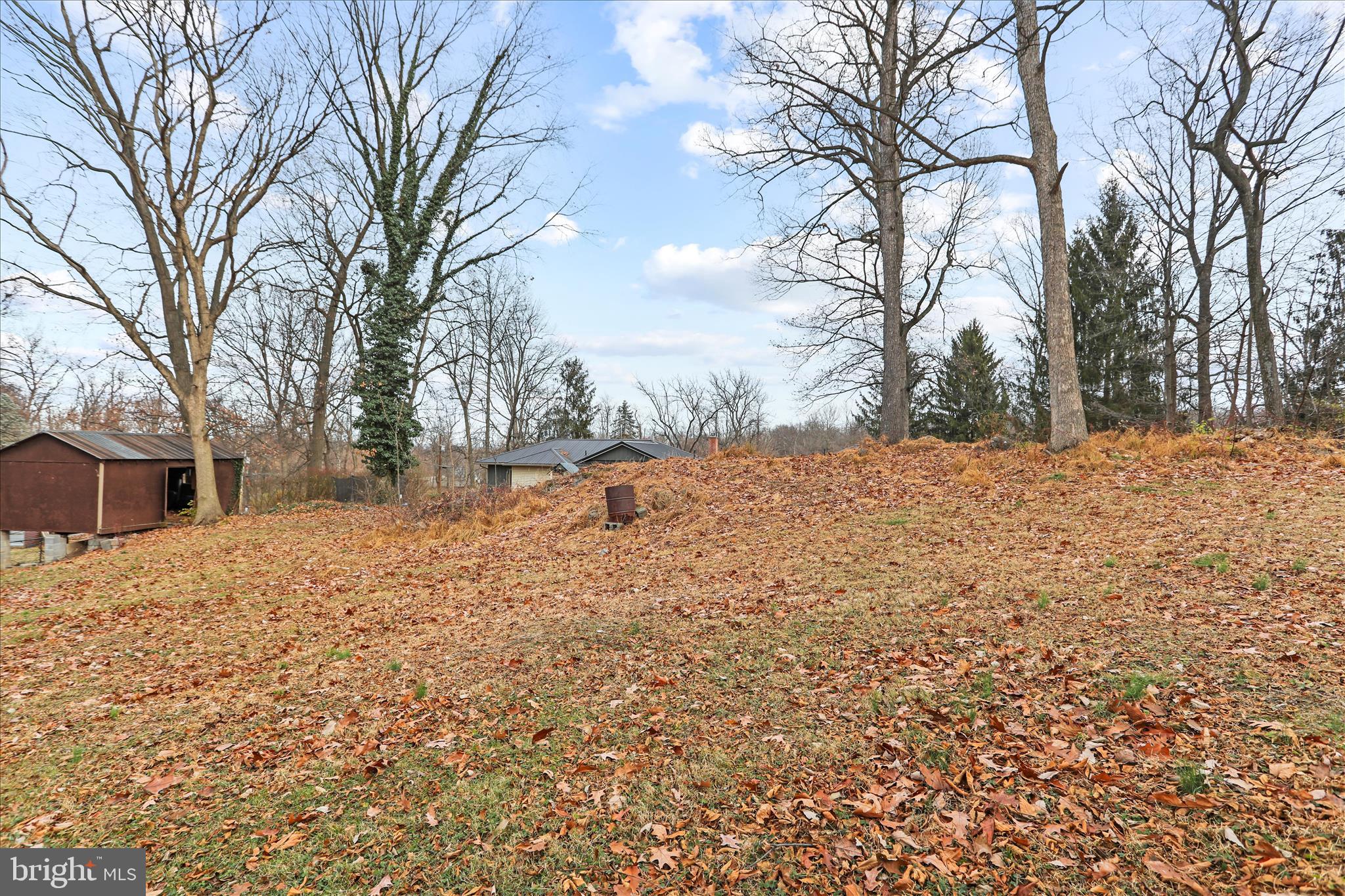 7879 Talhelm Road Chambersburg, PA 17202 - Photo 36 of 43 a backyard of a house with large trees