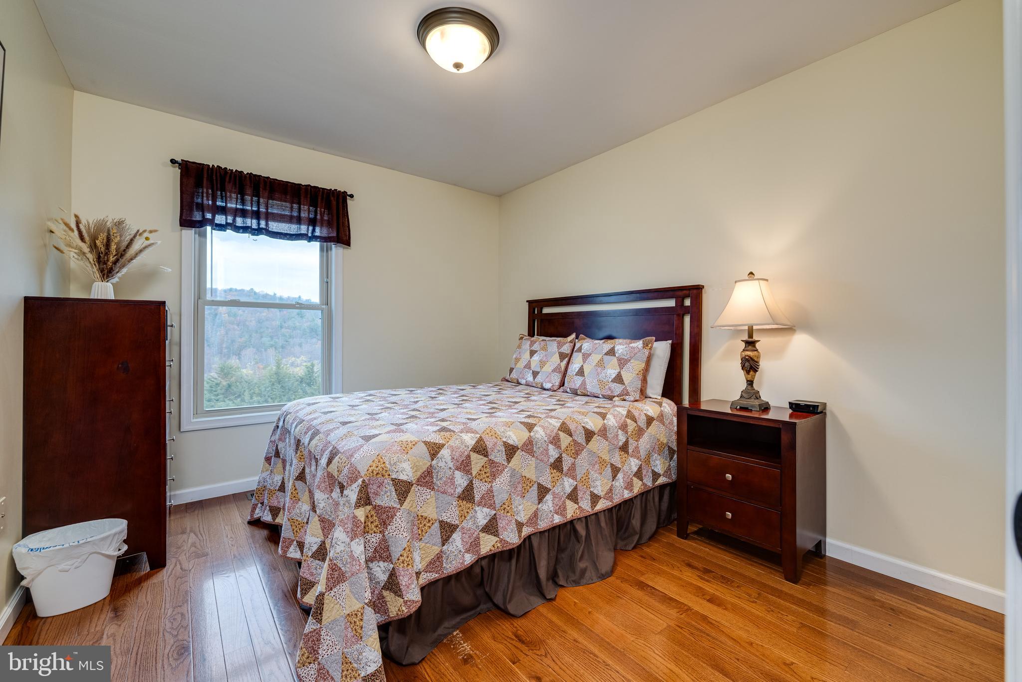 2225 Valley Burg Road Luray, VA 22835 - Photo 18 of 74 a bedroom with a bed and wooden floor