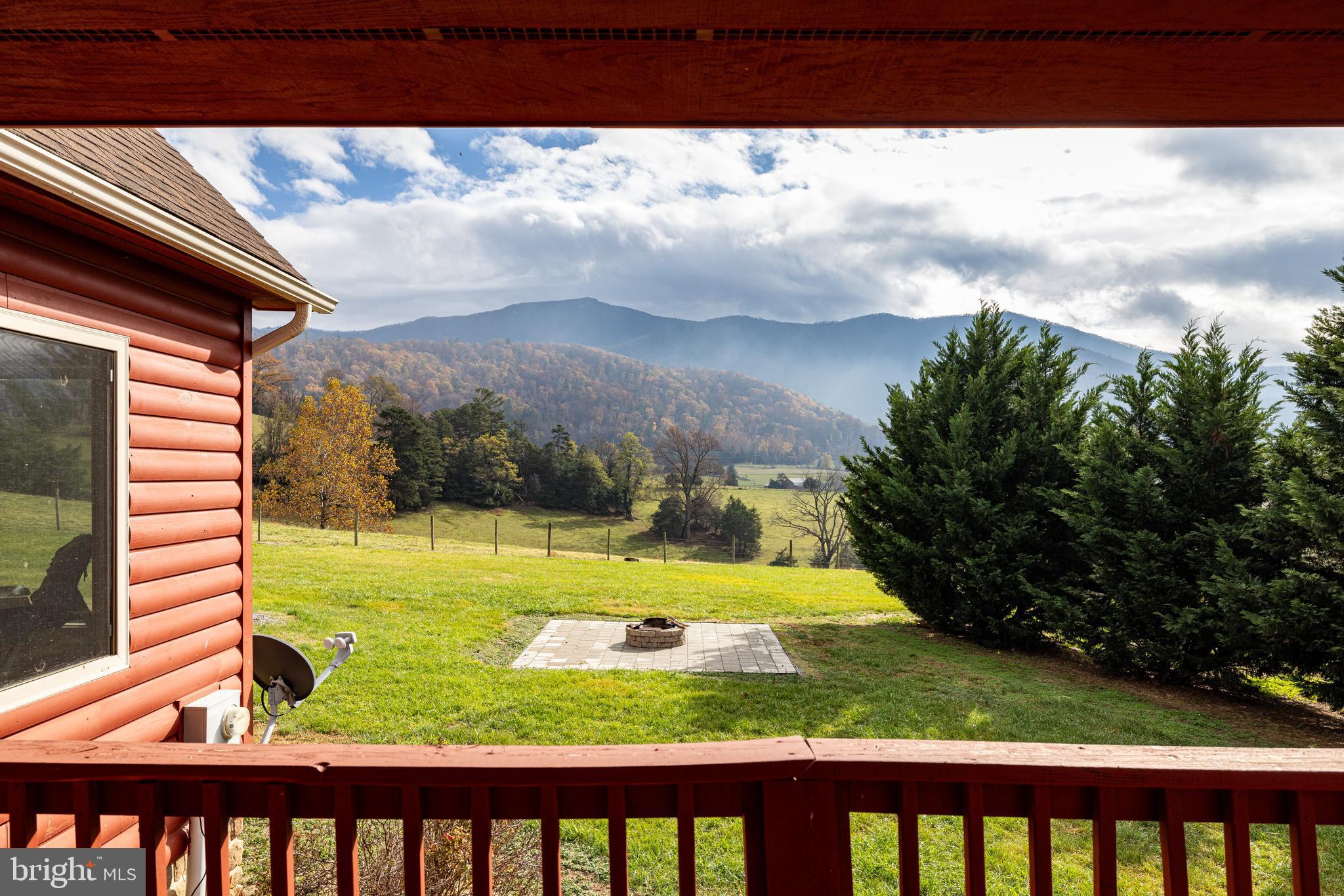 2225 Valley Burg Road Luray, VA 22835 - Photo 25 of 74 a view of a yard with an outdoor seating