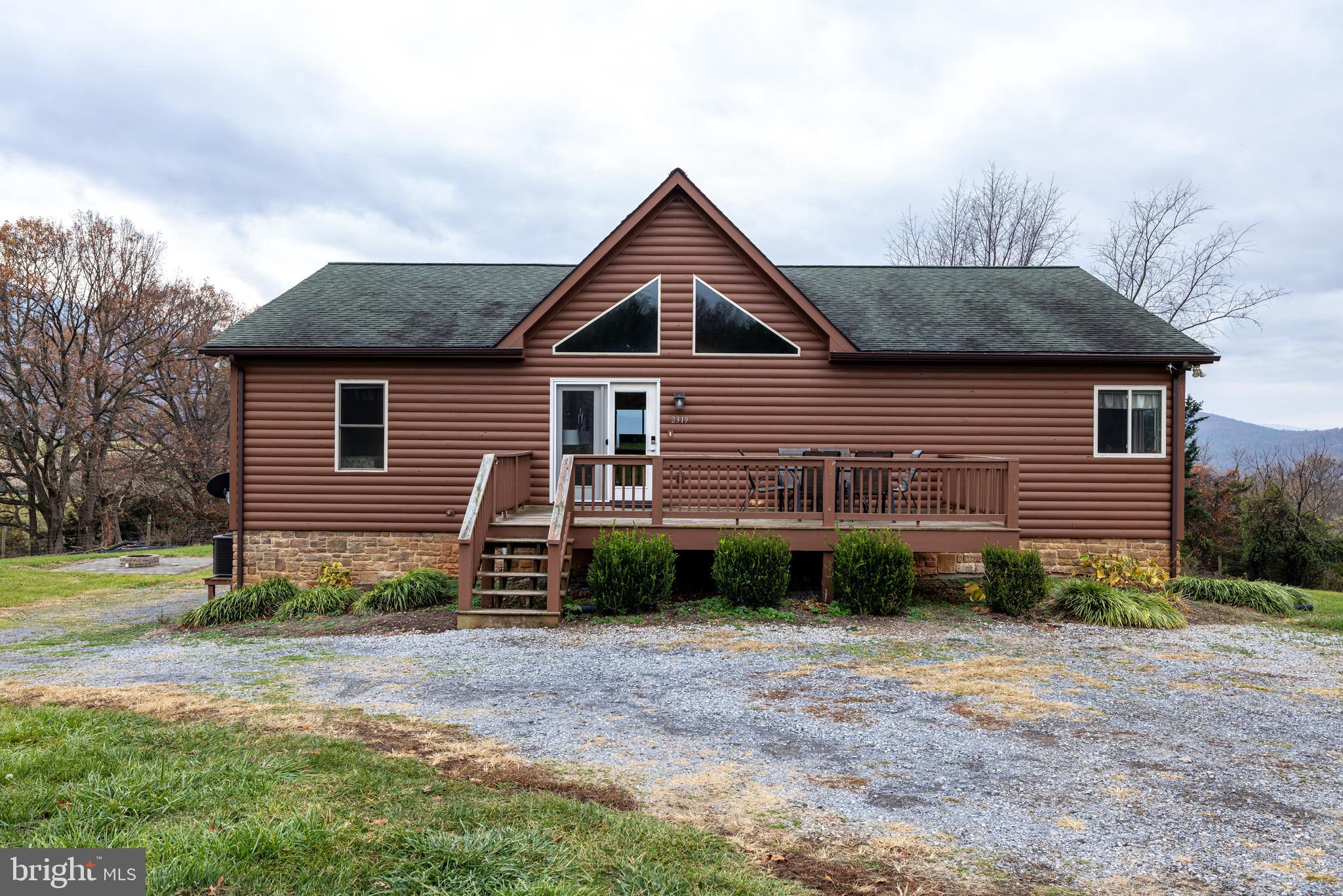 2225 Valley Burg Road Luray, VA 22835 - Photo 43 of 74 a front view of a house with garden