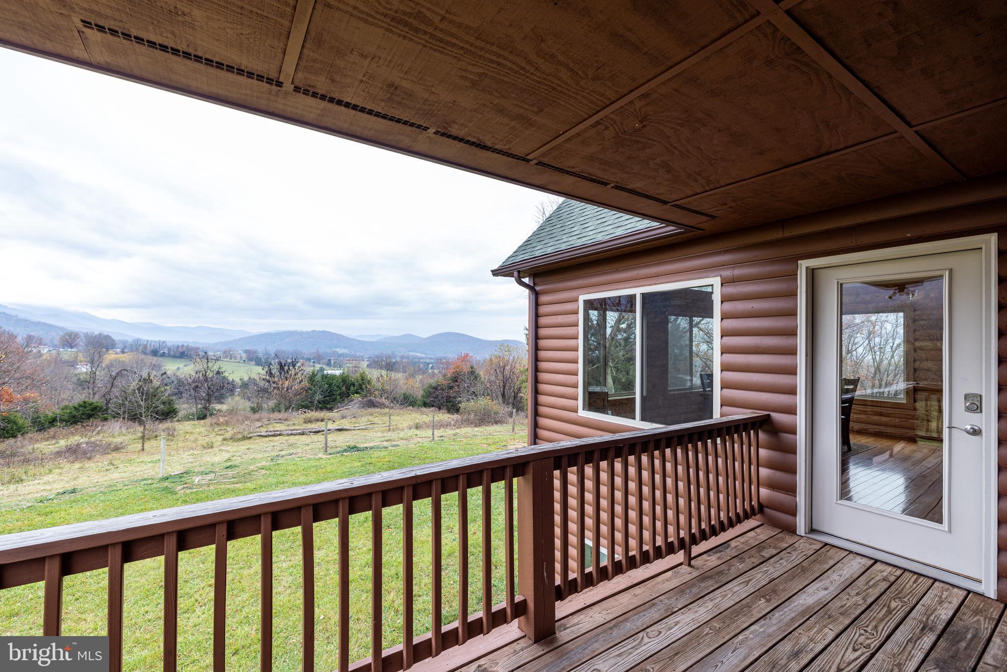 2225 Valley Burg Road Luray, VA 22835 - Photo 73 of 74 a view of a balcony with wooden floor