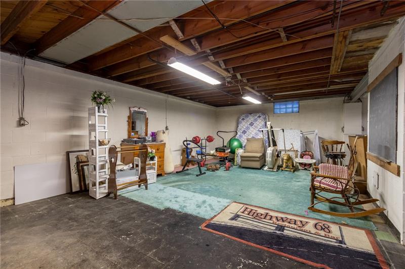 330 Highway 68 Rochester, PA 15074 - Photo 15 of 19 High ceilings make for an easily finished space
