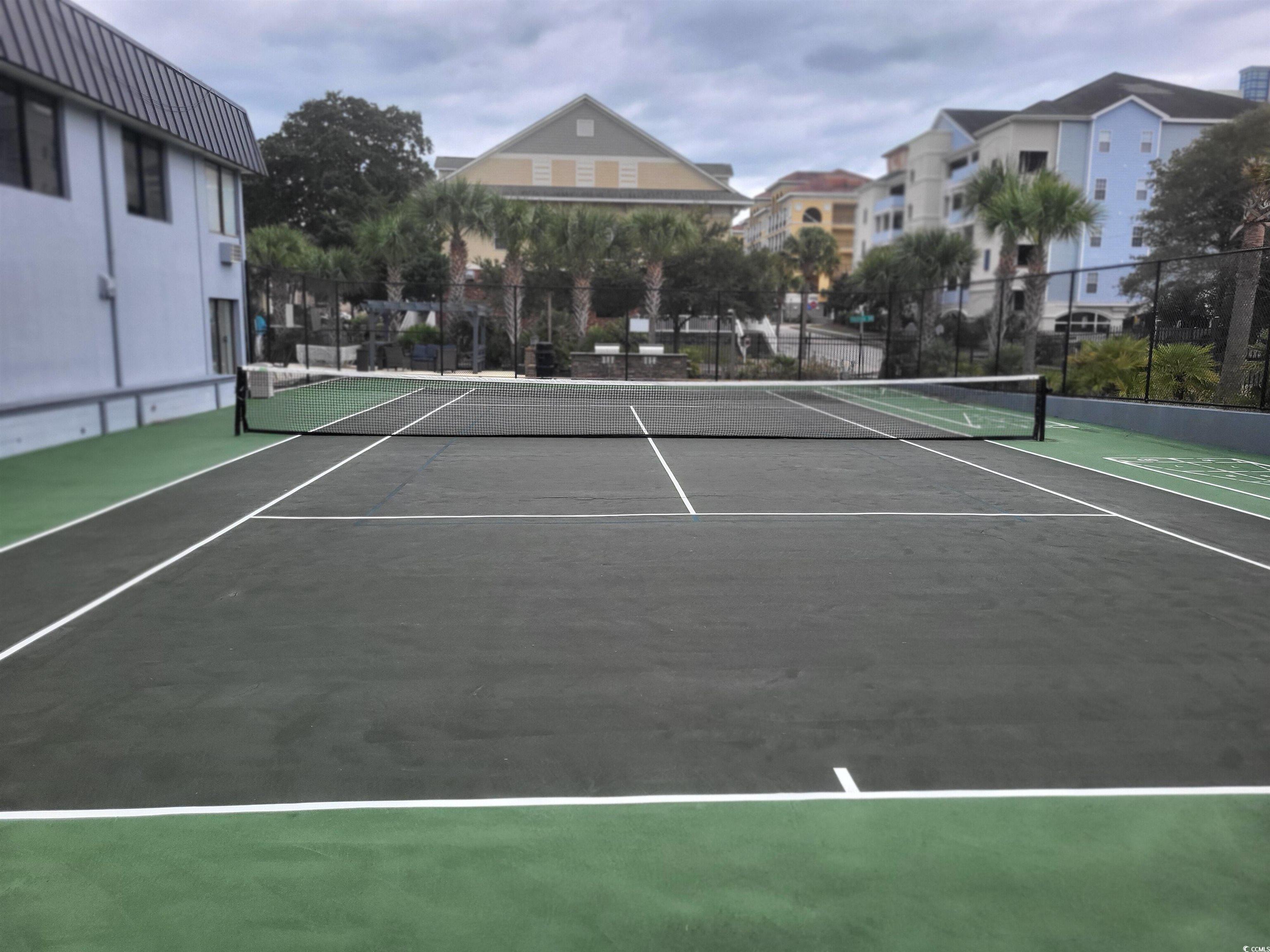 601 Mitchell Drive, Unit 1401 Myrtle Beach, SC 29577 - Photo 23 of 25 View of tennis court featuring community basketball court