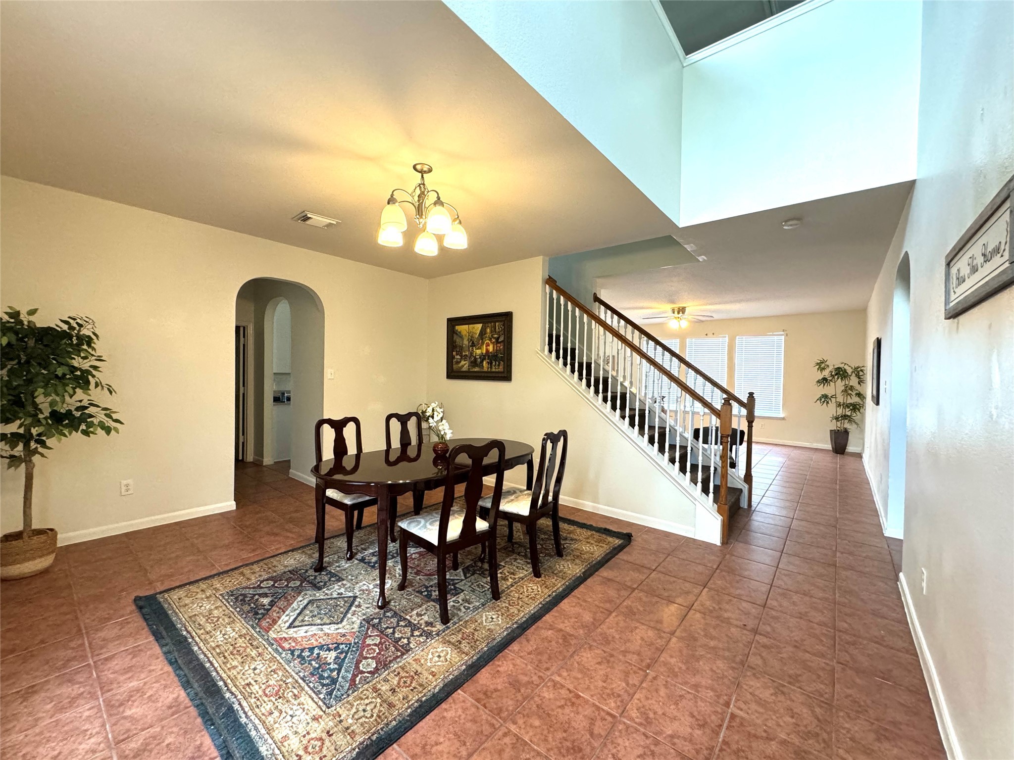 8138 Wooded Terrace Lane Humble, TX 77338 - Photo 7 of 36 a view of a dining room with furniture