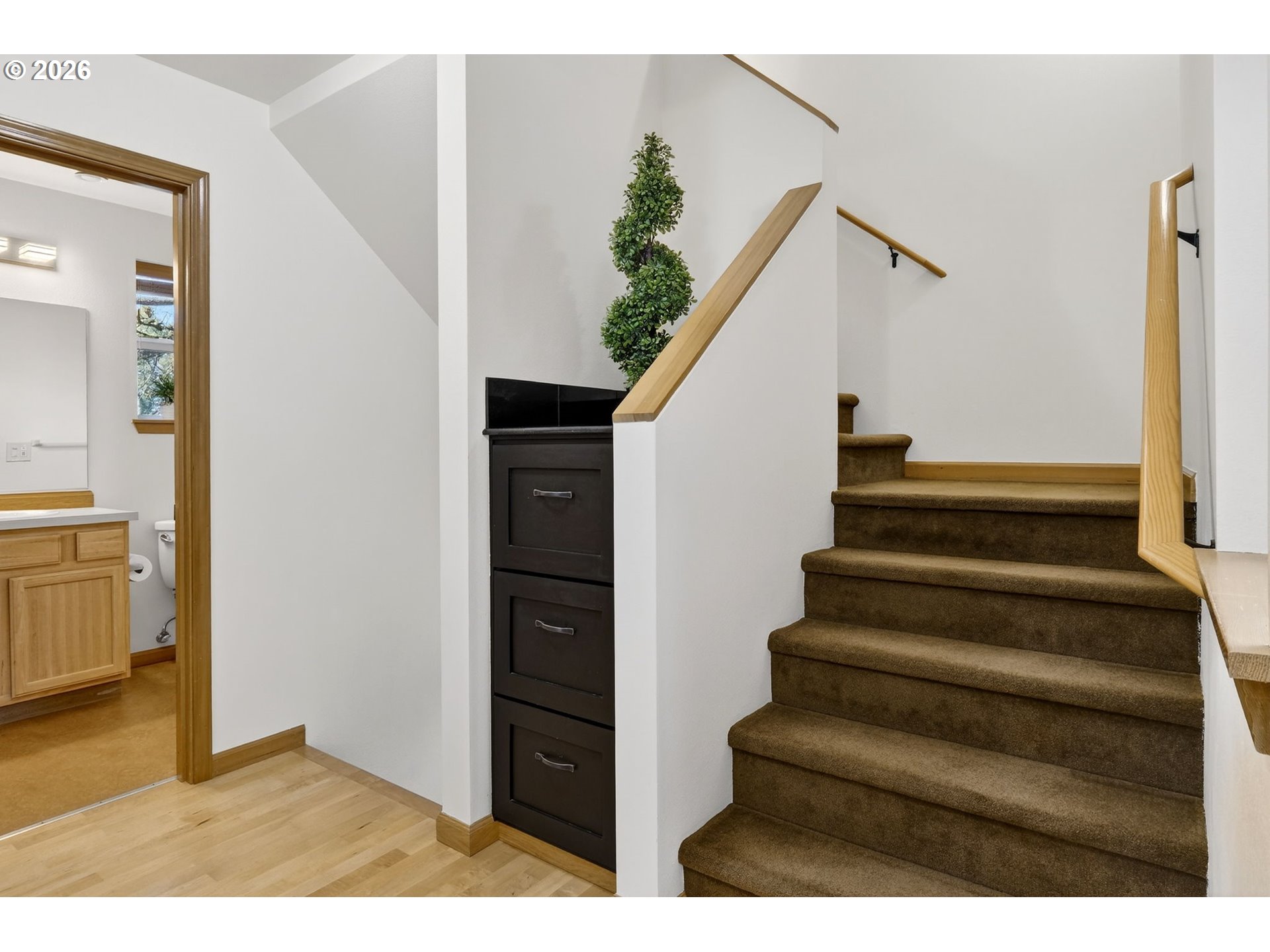 12132 Southeast Pardee Street Portland, OR 97266 - Photo 19 of 35 a view of entryway and hall
