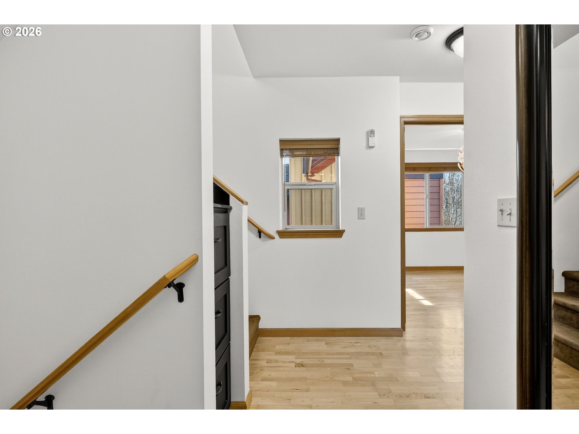 12132 Southeast Pardee Street Portland, OR 97266 - Photo 20 of 35 a view of an entryway with wooden floor