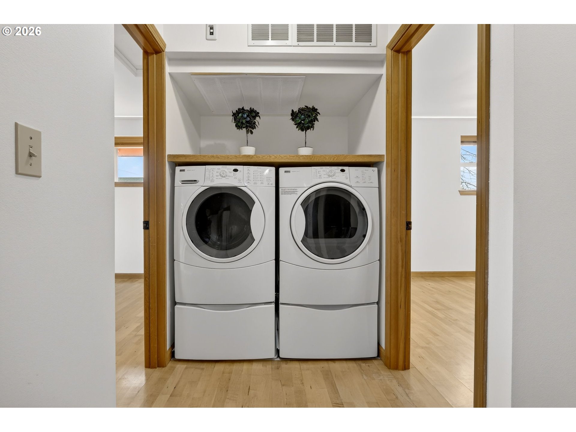 12132 Southeast Pardee Street Portland, OR 97266 - Photo 29 of 35 a utility room with dryer and washer