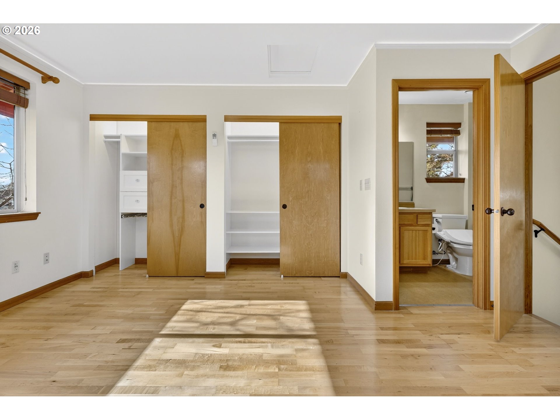 12132 Southeast Pardee Street Portland, OR 97266 - Photo 31 of 35 a view of a room with wooden floor and bathroom