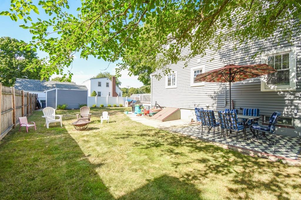 121 Moreland Road Weymouth, MA 02191 - Photo 36 of 40 a view of a house with backyard and sitting area